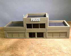 Commercial Building Police Station (unpainted)